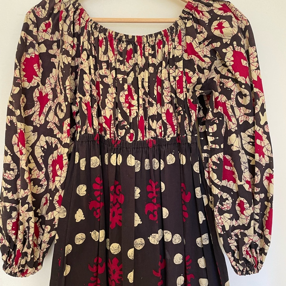 Vintage Boho Hippie Chic Maxi Dress